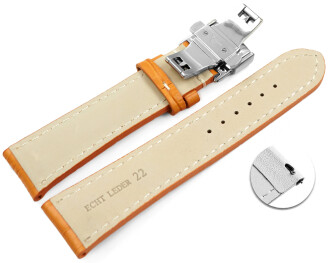 Schnellwechsel Uhrenband mit Butterfly stark gepolstert...