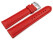 XL Uhrenband echtes Leder gepolstert genarbt rot TiT 18mm 20mm 22mm 24mm 26mm 28mm