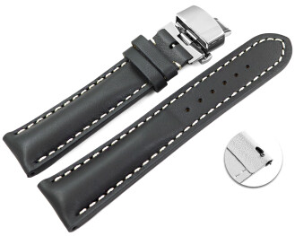 Schnellwechsel Uhrenband mit Butterfly stark gepolstert...