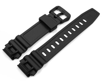 Casio Uhrenarmband LWS-2200H-1AV Resin schwarz