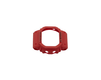 Miniatur Bezel Casio für DWN-5600-4 Resin rot