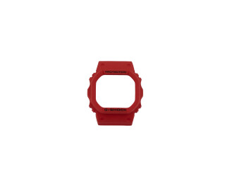 Miniatur Bezel Casio für DWN-5600-4 Resin rot