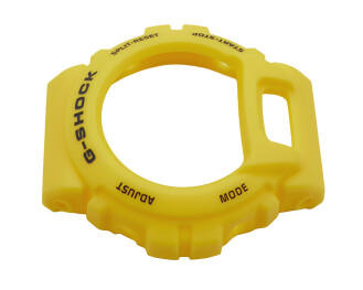 Bezel Casio für DW-6900TR-9 Lünette Resin gelb