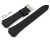 Uhrenarmband Casio EFS-S630BL-5AV Leder schwarz
