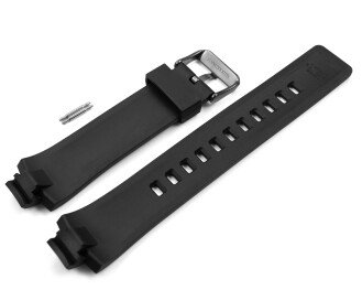 Casio Uhrenarmband EFS-S640PB-1AVU aus Resin schwarz anthrazit