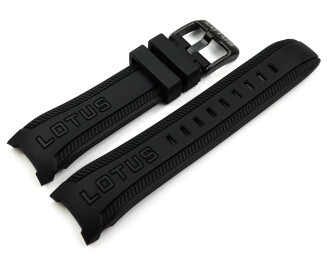Lotus Uhrenarmband 18944 passend zu 15678 Kautschuk, schwarz