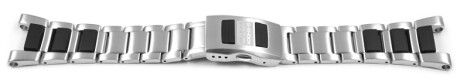 Uhrenarmband Casio für MTG-1500-1AER, Edelstahl/Resin
