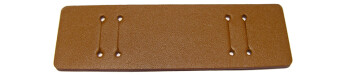 Unterlage für Uhrenarmbänder - echt Leder - caramel - (max. 22mm)
