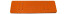 Unterlage für Uhrenarmbänder - echt Leder - orange - (max. 22mm)