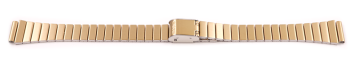 Uhrenarmband Casio für LA670WEGA, Metall, goldfarben