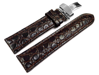 Uhrenarmband Leder Kippfaltschließe African...